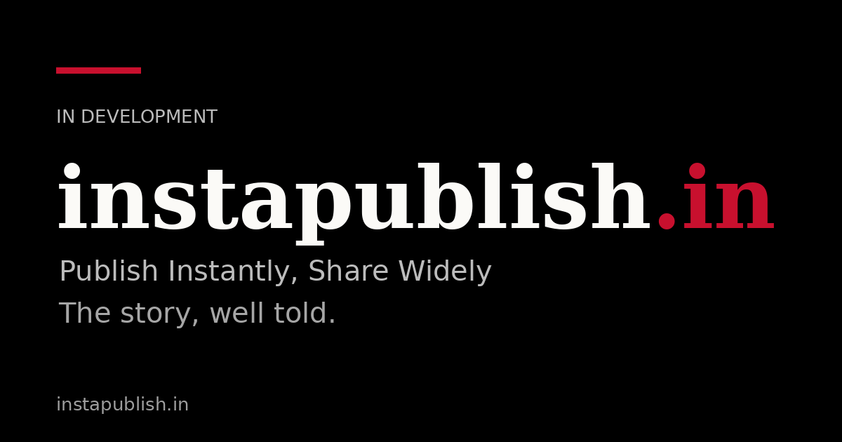 Link preview image for instapublish.in